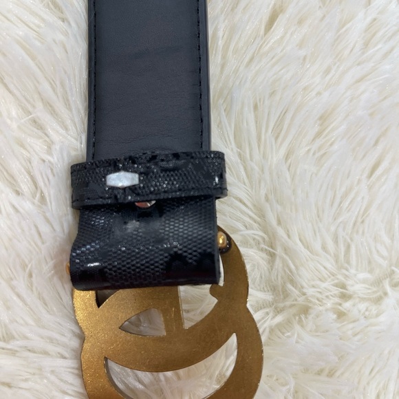 Gucci Black Leather Belt - Picture 6 of 7